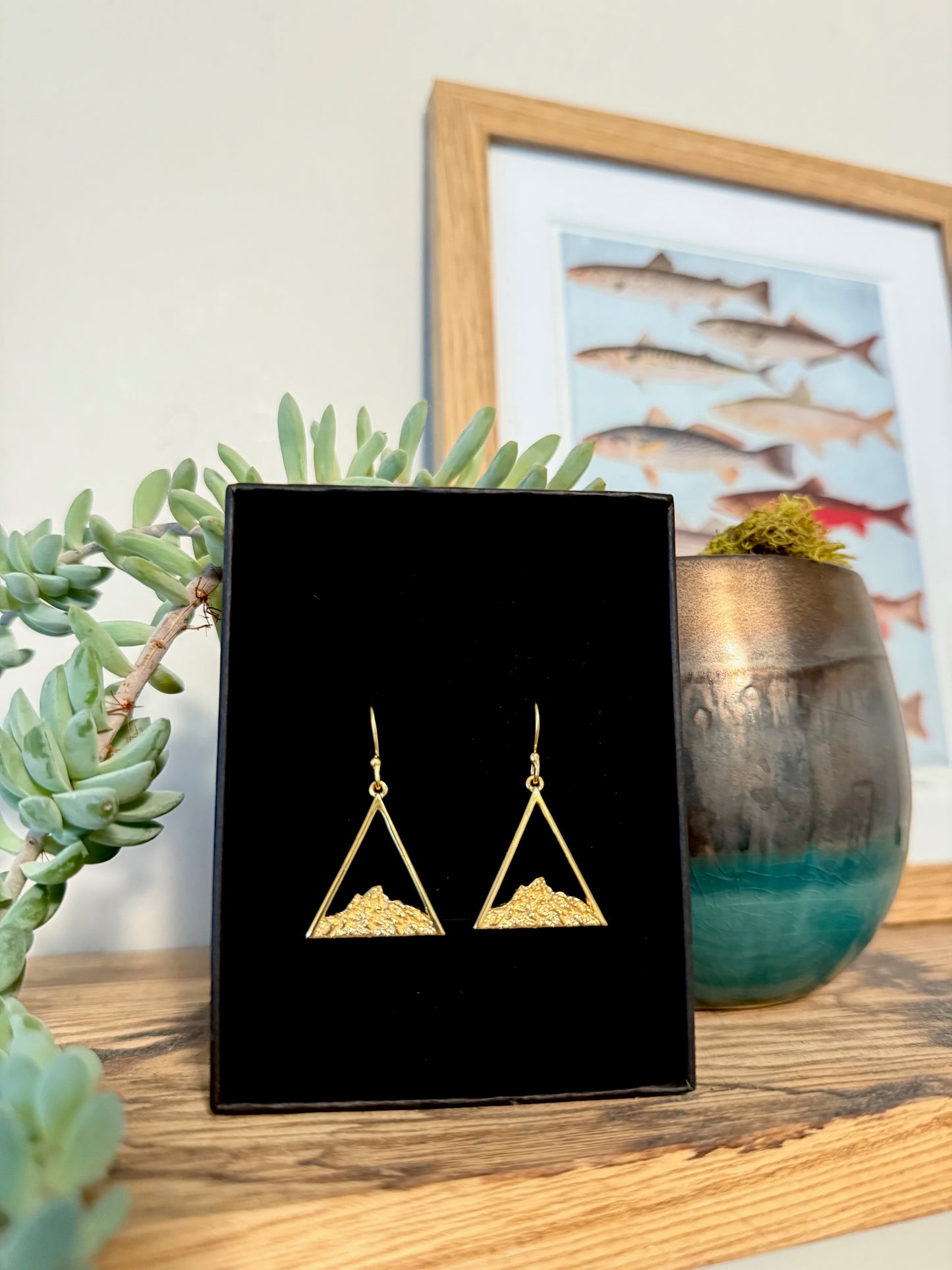 Sawtooth Mountains Earrings