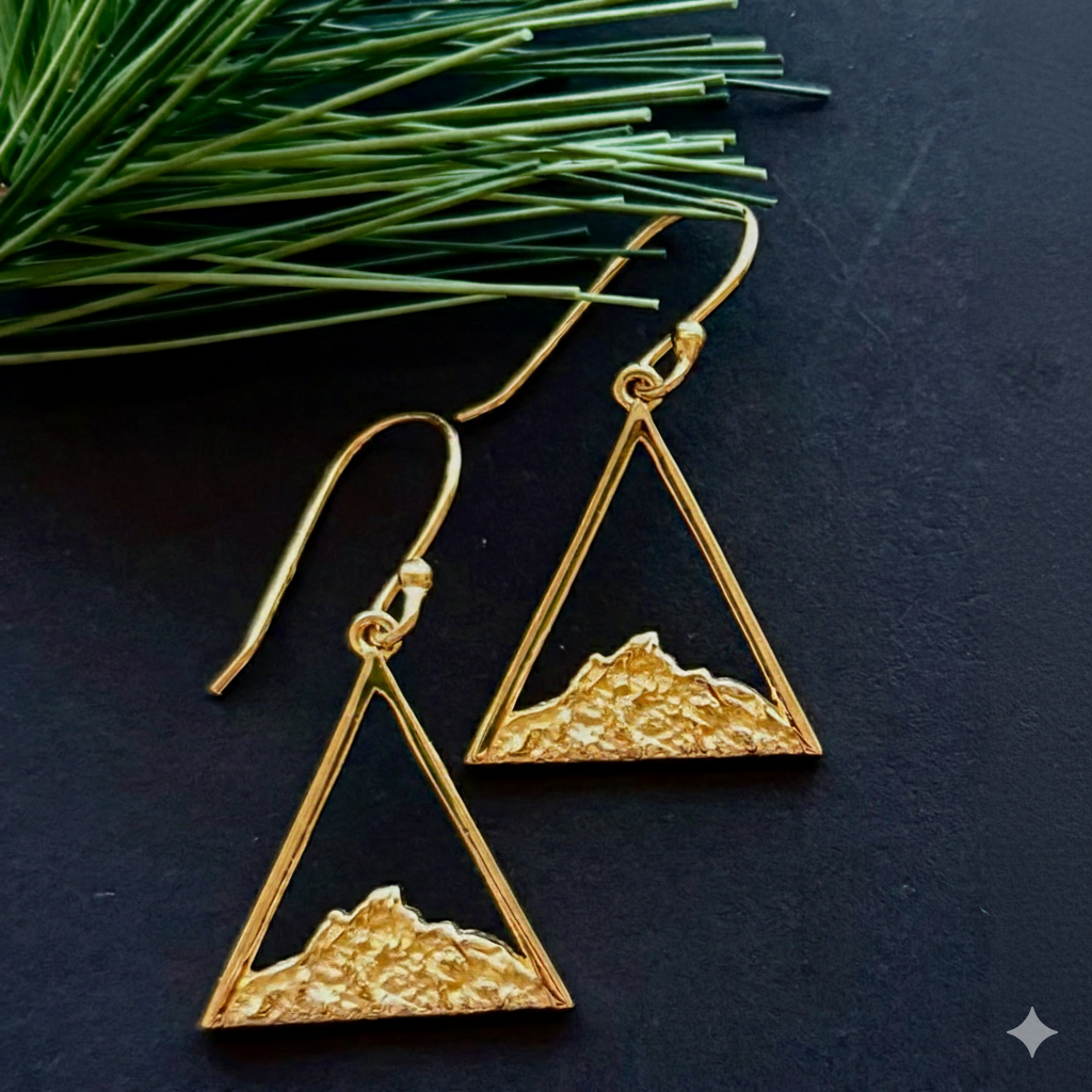 Sawtooth Mountains Earrings